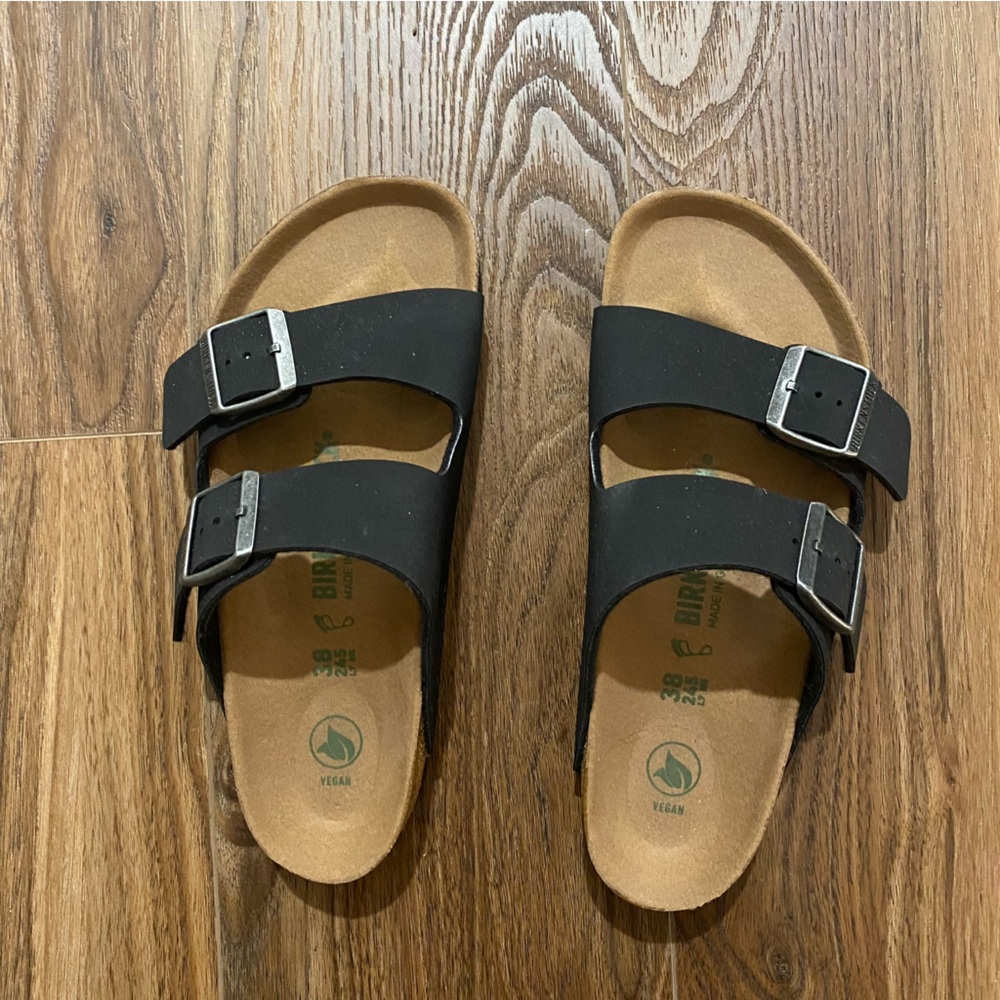 Black Vegan Birkenstock